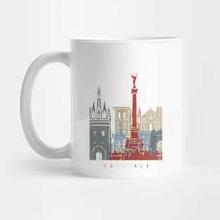 Bordeaux skyline poster Mug